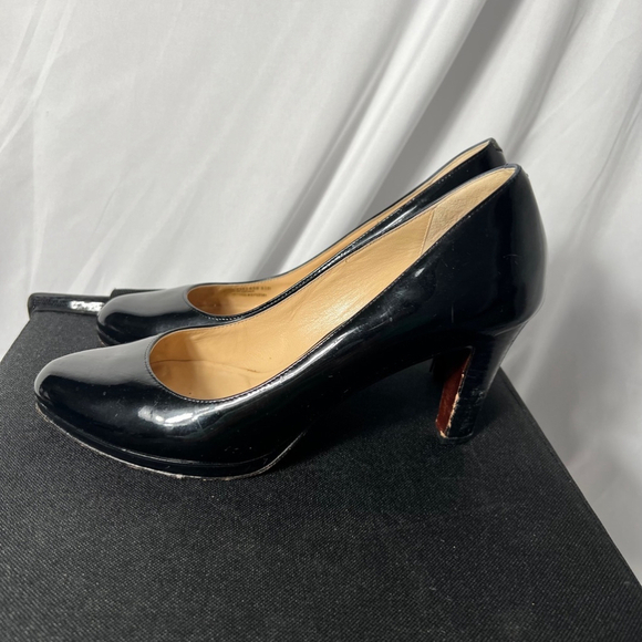 Cole Haan Nike Air Patent Leather‎ Black Pumps Size 8.5 - Picture 1 of 14